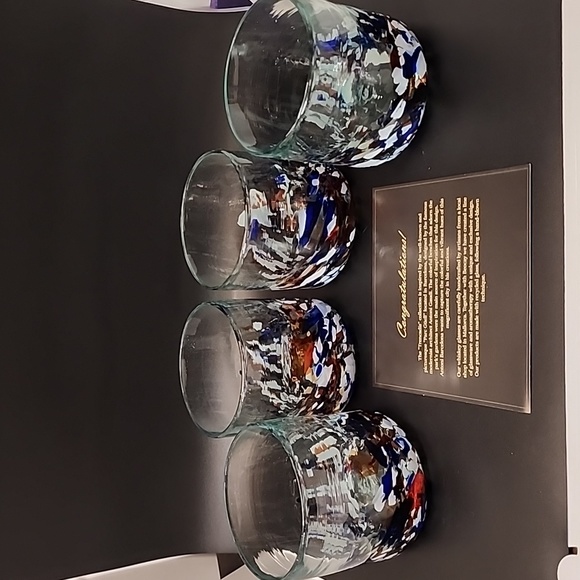 Antoni Barcelona Trencadis Whiskey Glasses with Whiskey Stone Set - Picture 1 of 16